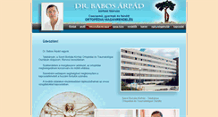 Desktop Screenshot of dr-babos-arpad.hu